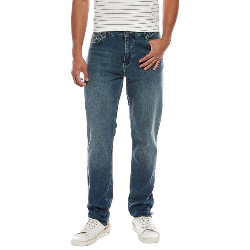 Cavalli Class Womens  Straight Washed Jean, Blue
